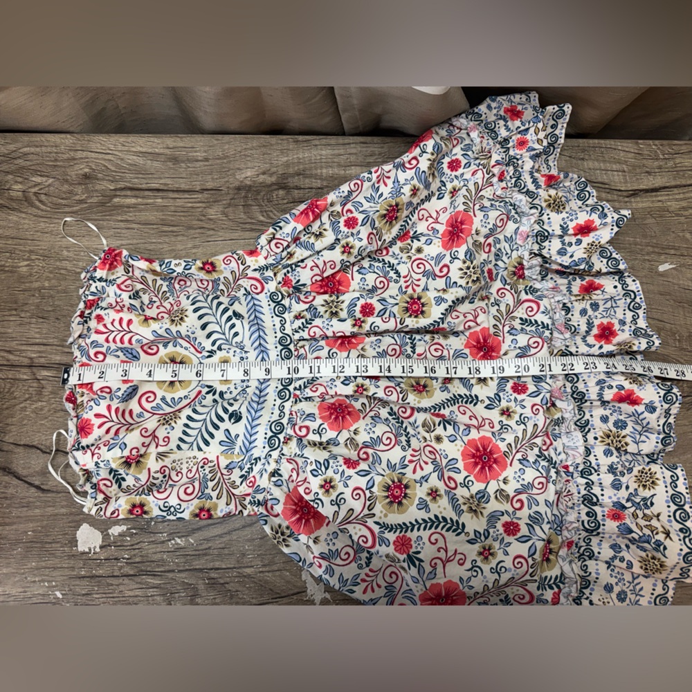 By Anthropologie Forever That Girl Ruffle Tube Mini Dress size xs - Picture 7 of 10